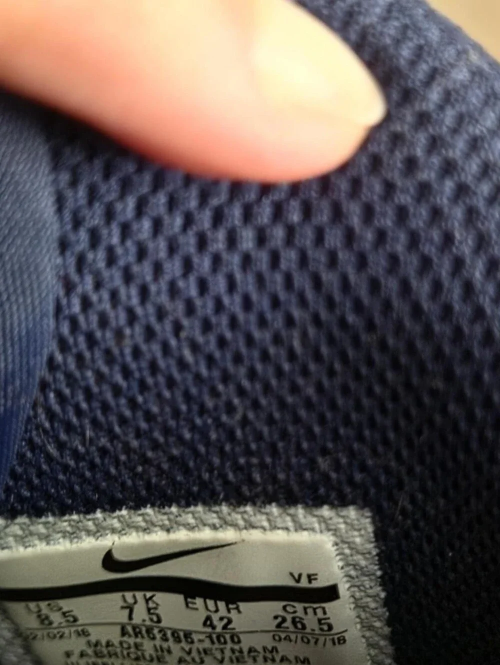 Nike fits mens